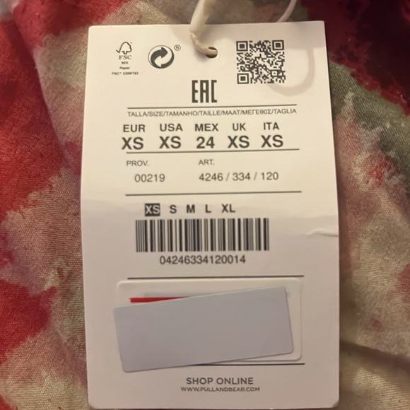 Pull&Bear Ombré Pleated Blouse & Pants - Co-Ord Set - Picture 5 of 5